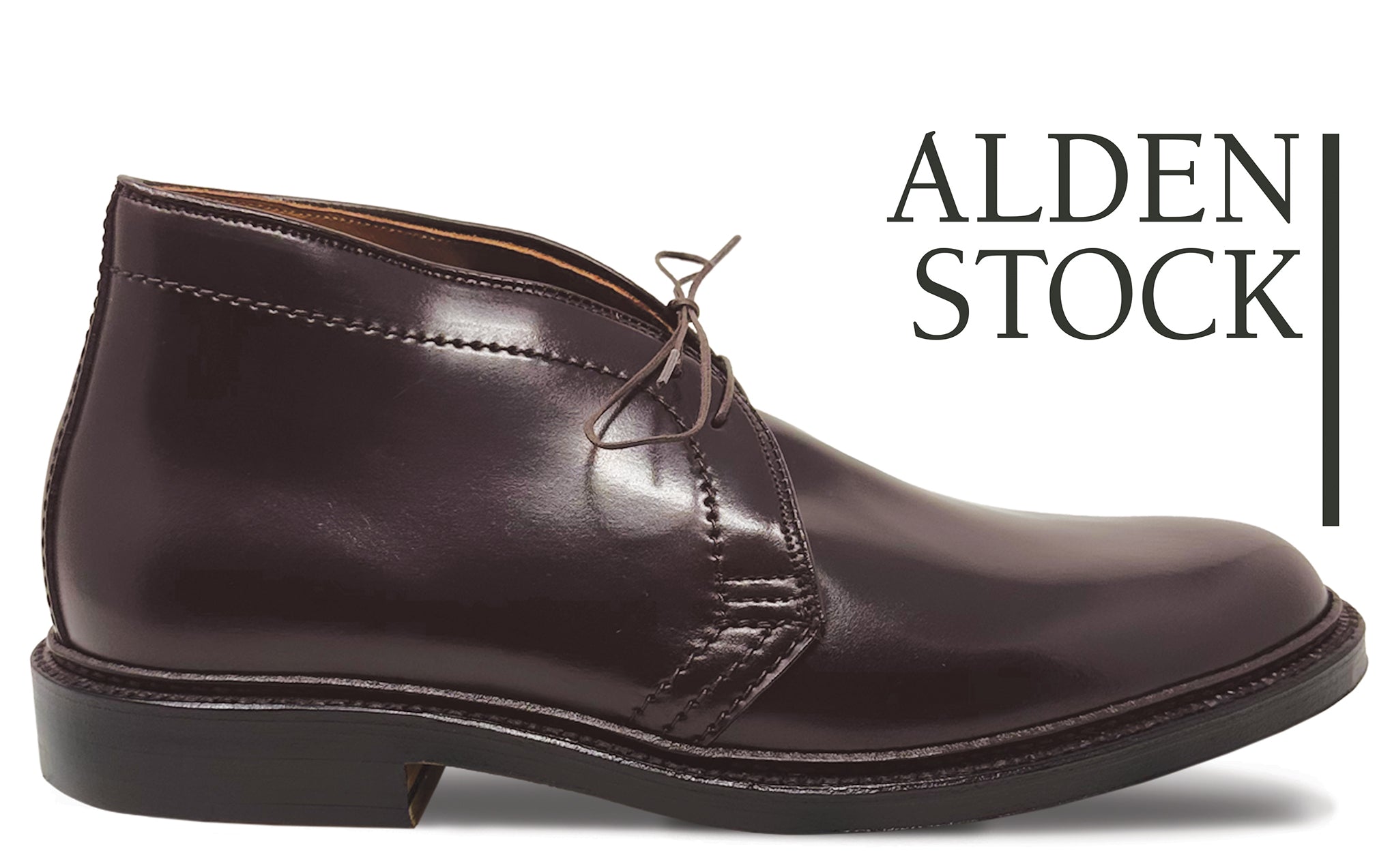ALDEN　1339　6D Alden 1339 Color 8 Shell Cordovan Chukka | Alden Model Project