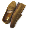 Load image into Gallery viewer, ALDEN 6173F Snuff Suede Penny Loafer