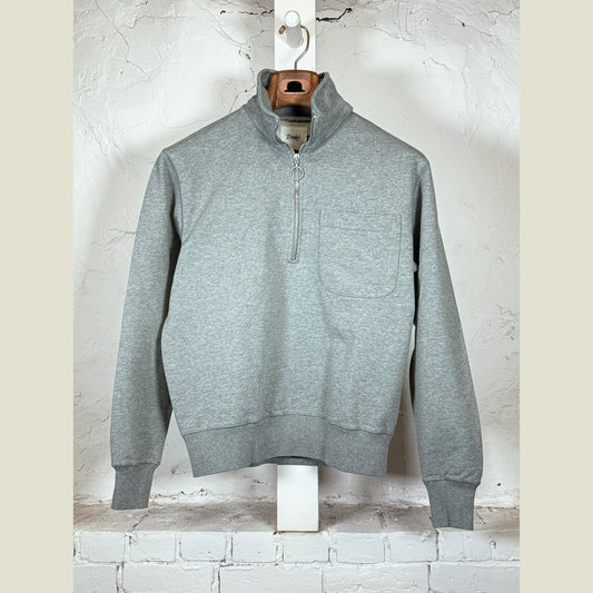DRAKE'S Quarter Zip Sweatshirt