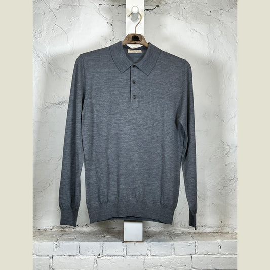 FLY 3 Linen Long Sleeve Polo