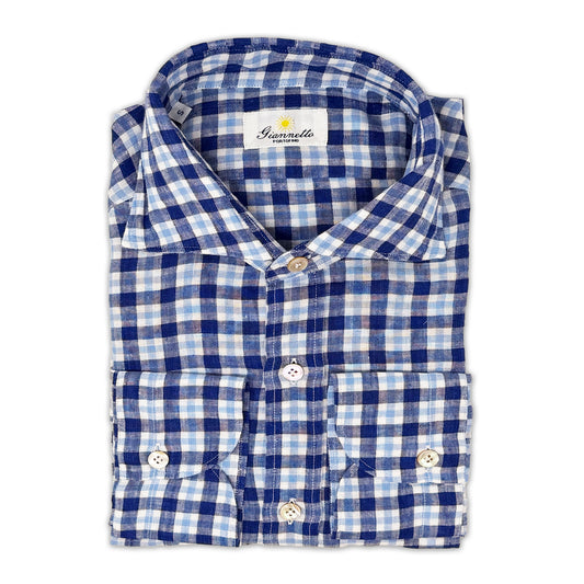 GIANNETTO PORTOFINO Check Shirt