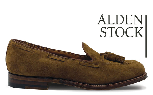 ALDEN 3403 Snuff Suede Tassel Moccasin