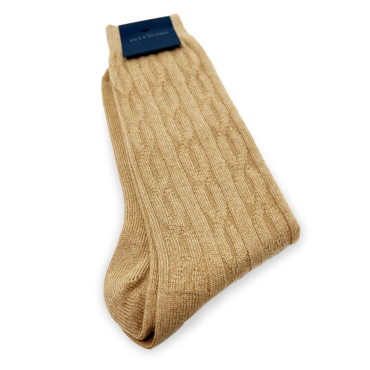 BRESCIANI Cable Cashmere Socks David Wood Clothiers