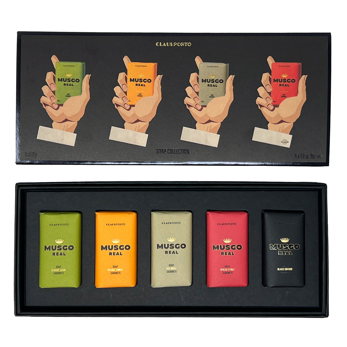 MUSGO REAL Soap Gift Collection – David Wood Clothiers