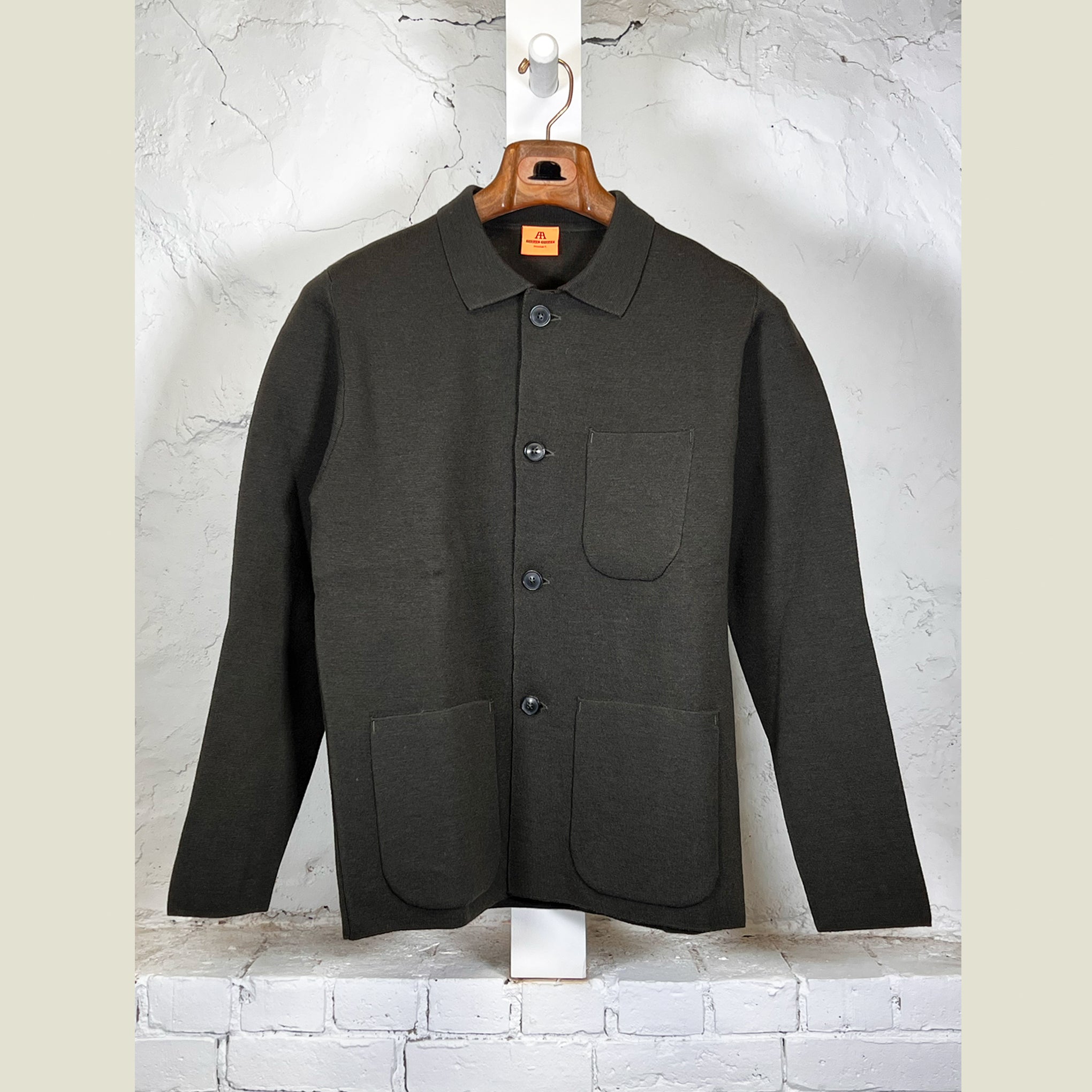 ANDERSEN-ANDERSEN Knit Work Jacket