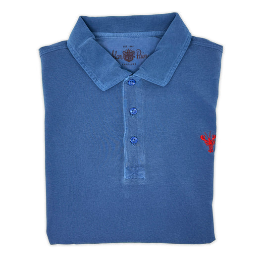 ALAN PAINE Lobster Motif Polo
