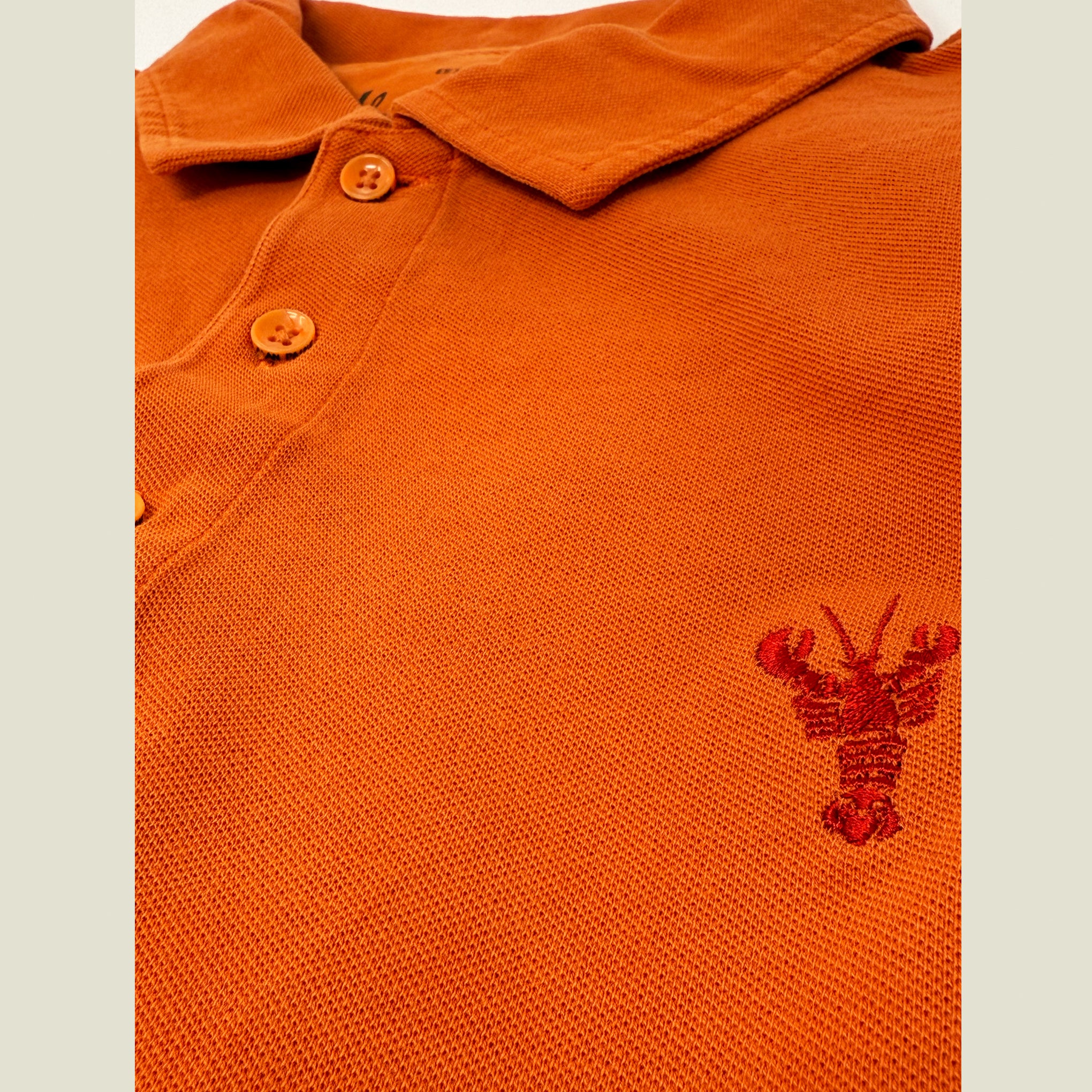 ALAN PAINE Lobster Motif Polo
