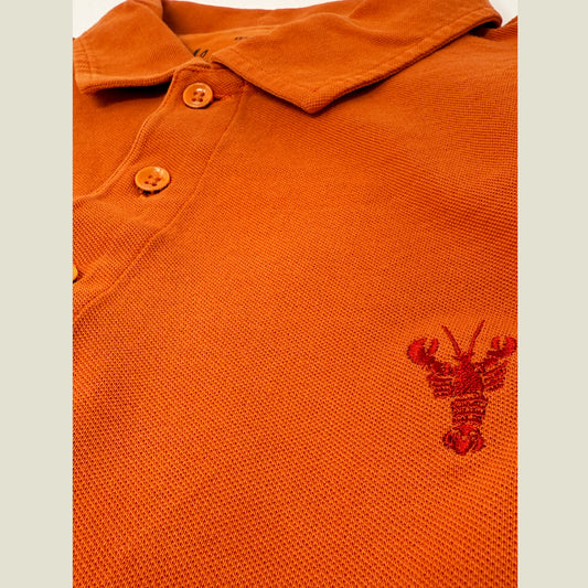 ALAN PAINE Lobster Motif Polo