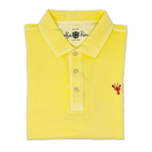 ALAN PAINE Lobster Motif Polo