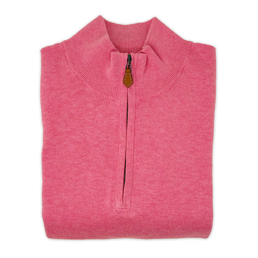 ALAN PAINE Quarter Zip Sweater