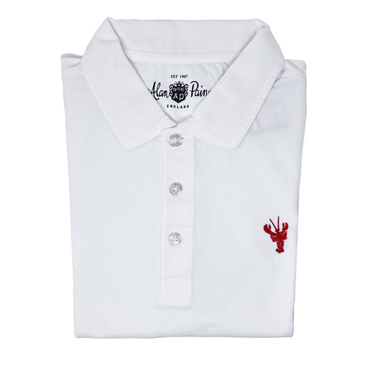 ALAN PAINE Lobster Motif Polo