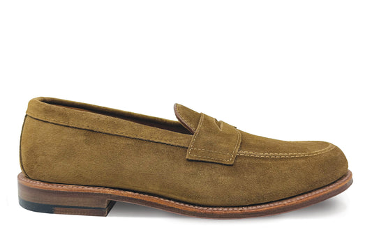 ALDEN 6173F Snuff Suede Penny Loafer