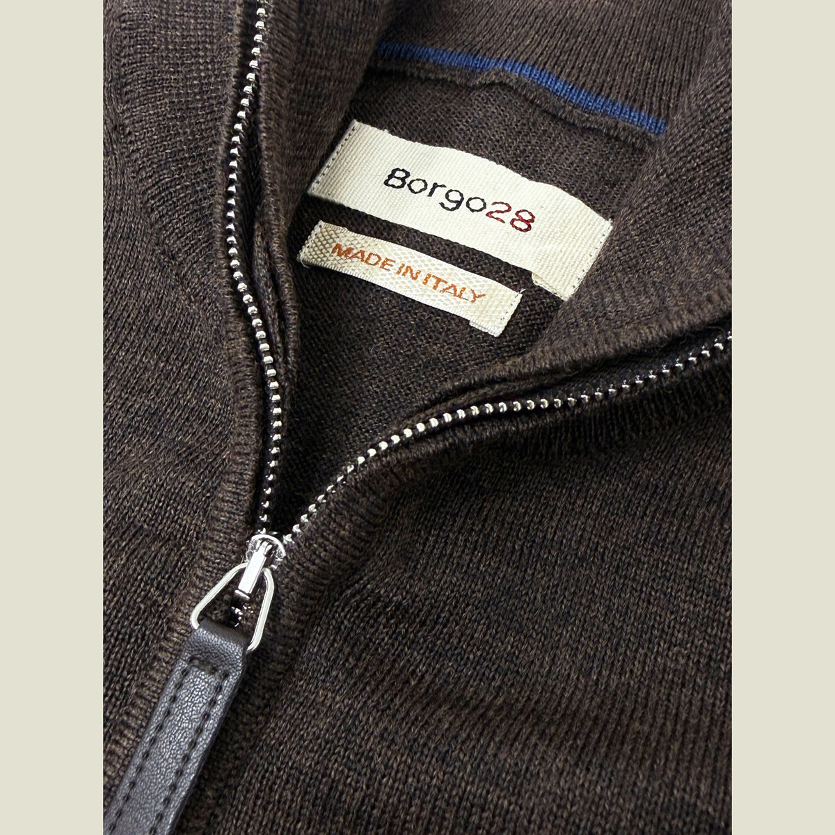BORGO28 Quarter Zip Sweater