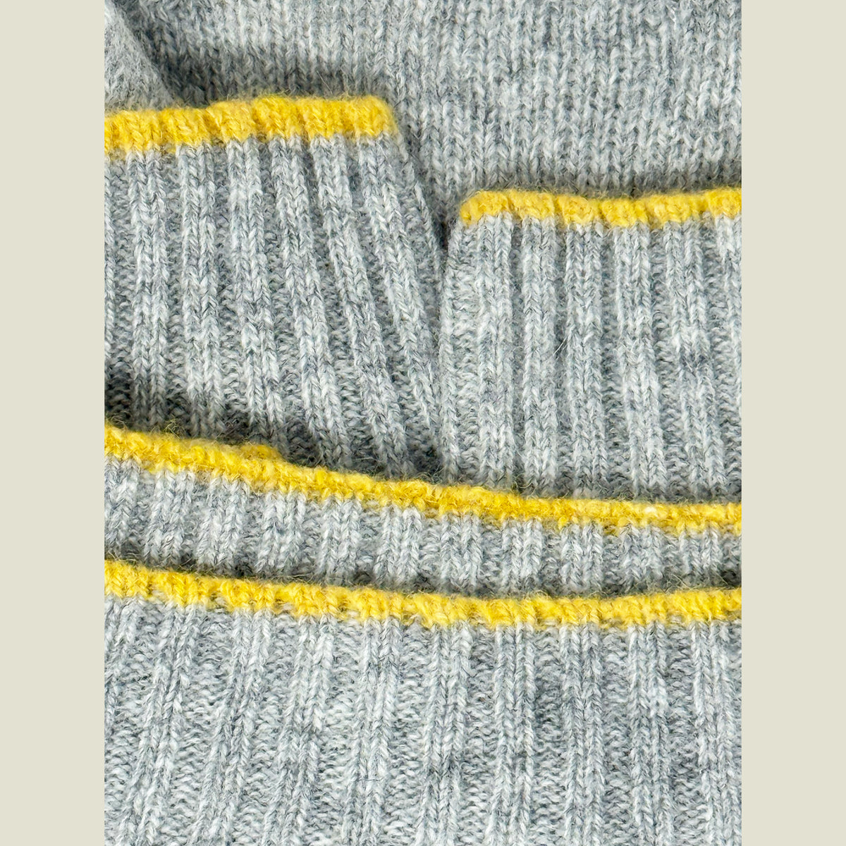 DW Shetland Crew with Contrast Tipping