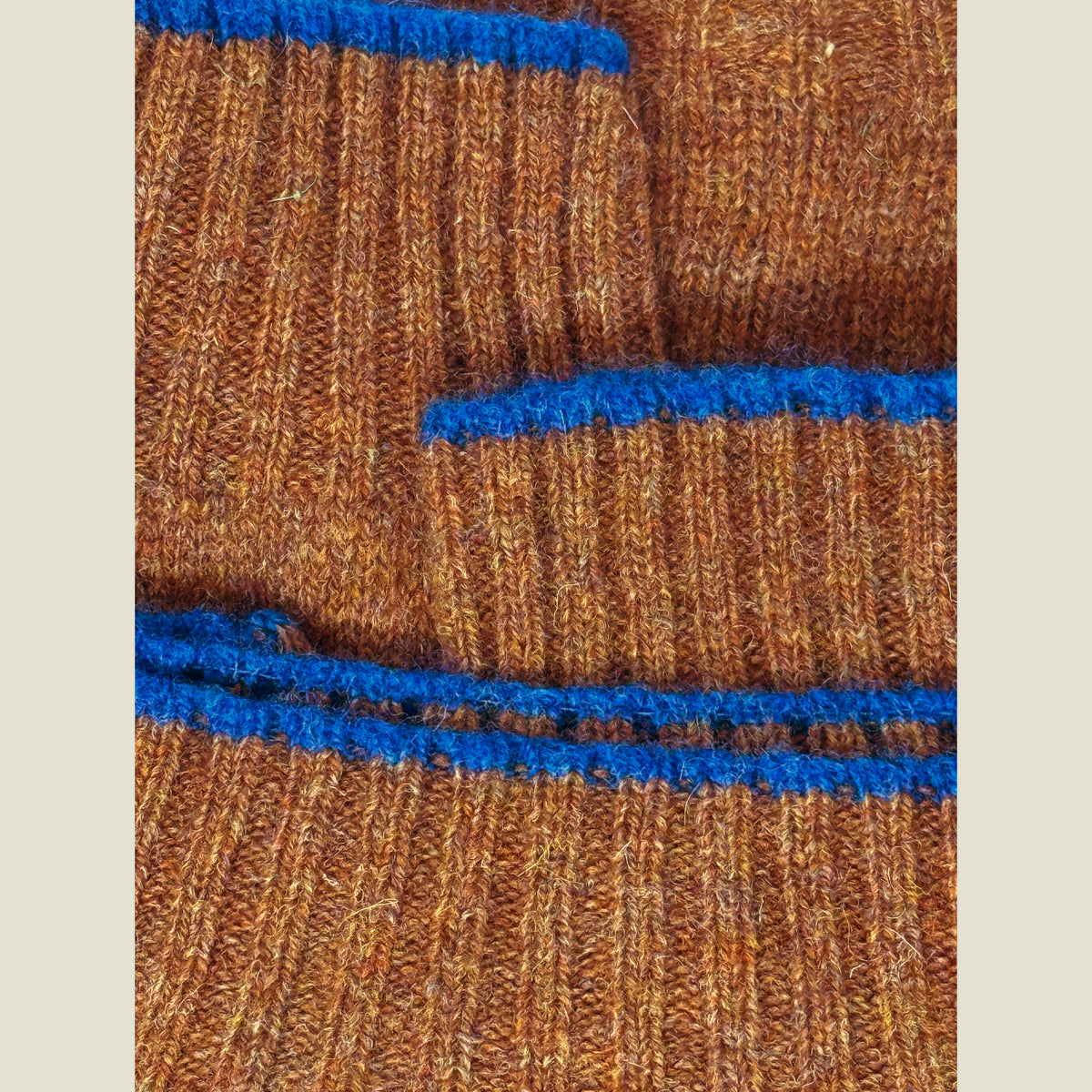 DW Shetland Crew with Contrast Tipping