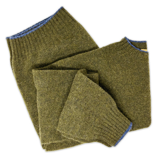 DW Shetland Crew with Contrast Tipping