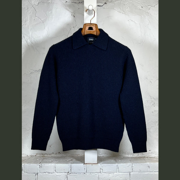 DRAKE'S Collared Sweater