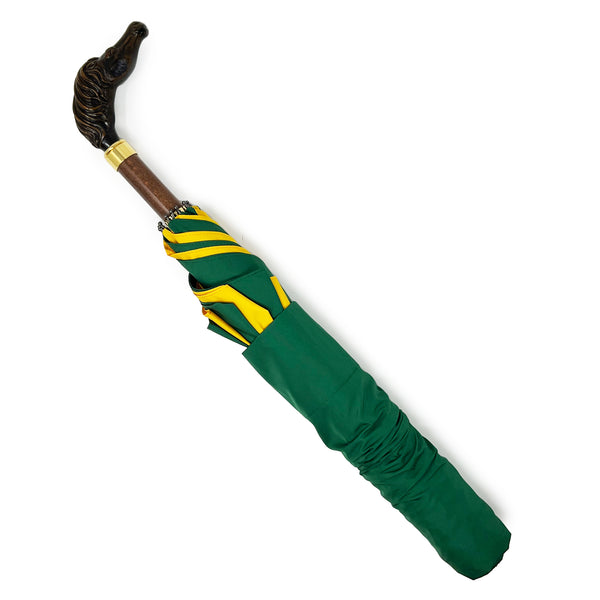 FOX Green & Gold Short Umbrella