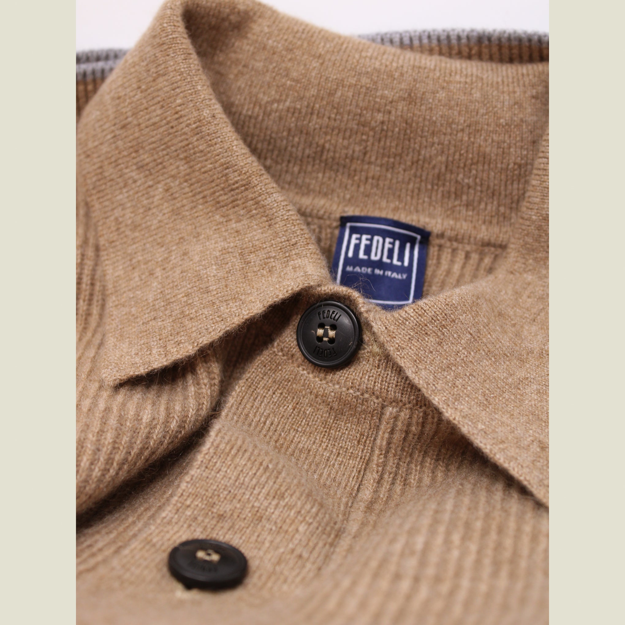 FEDELI Cashmere Cardigan Sweater