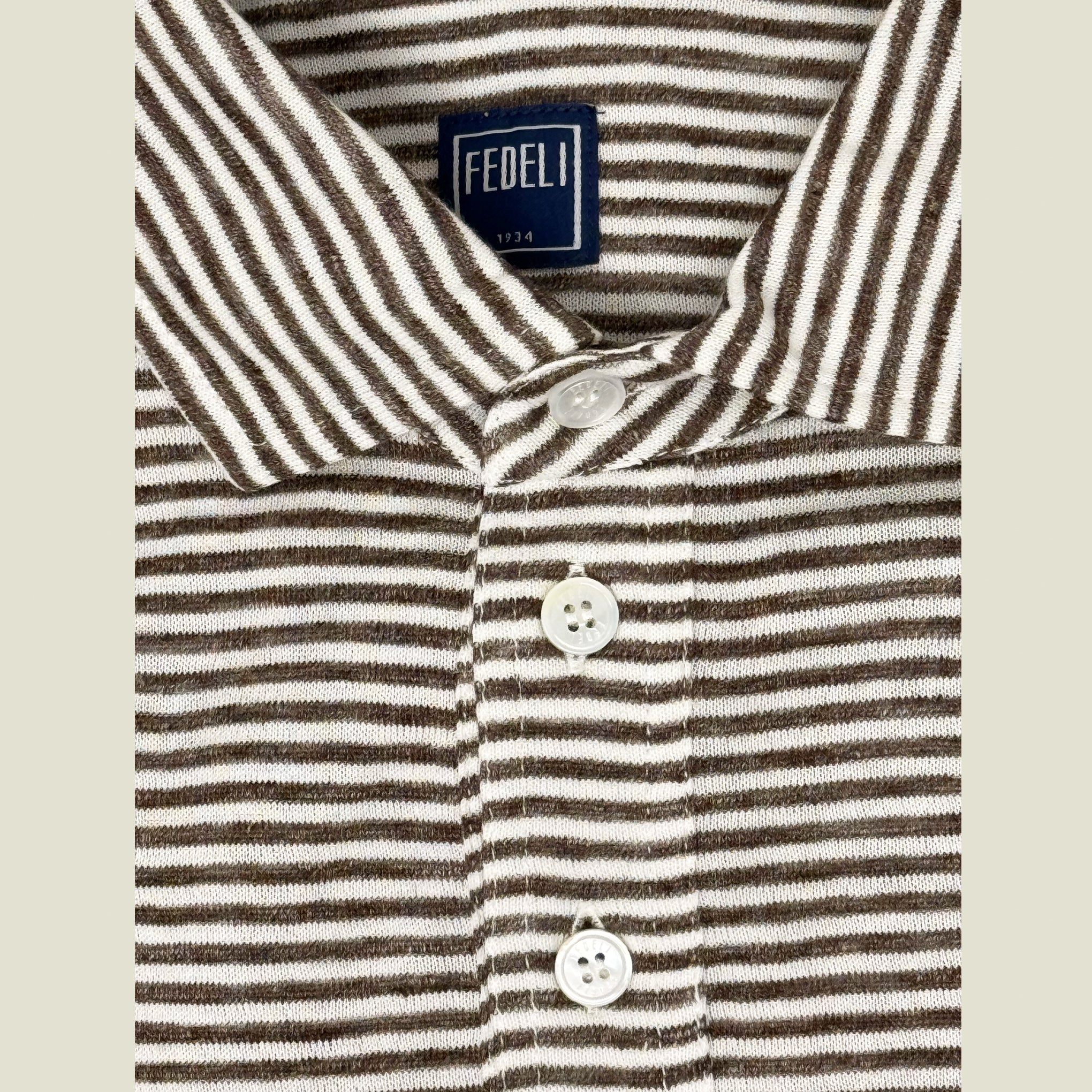 FEDELI Striped Knit
