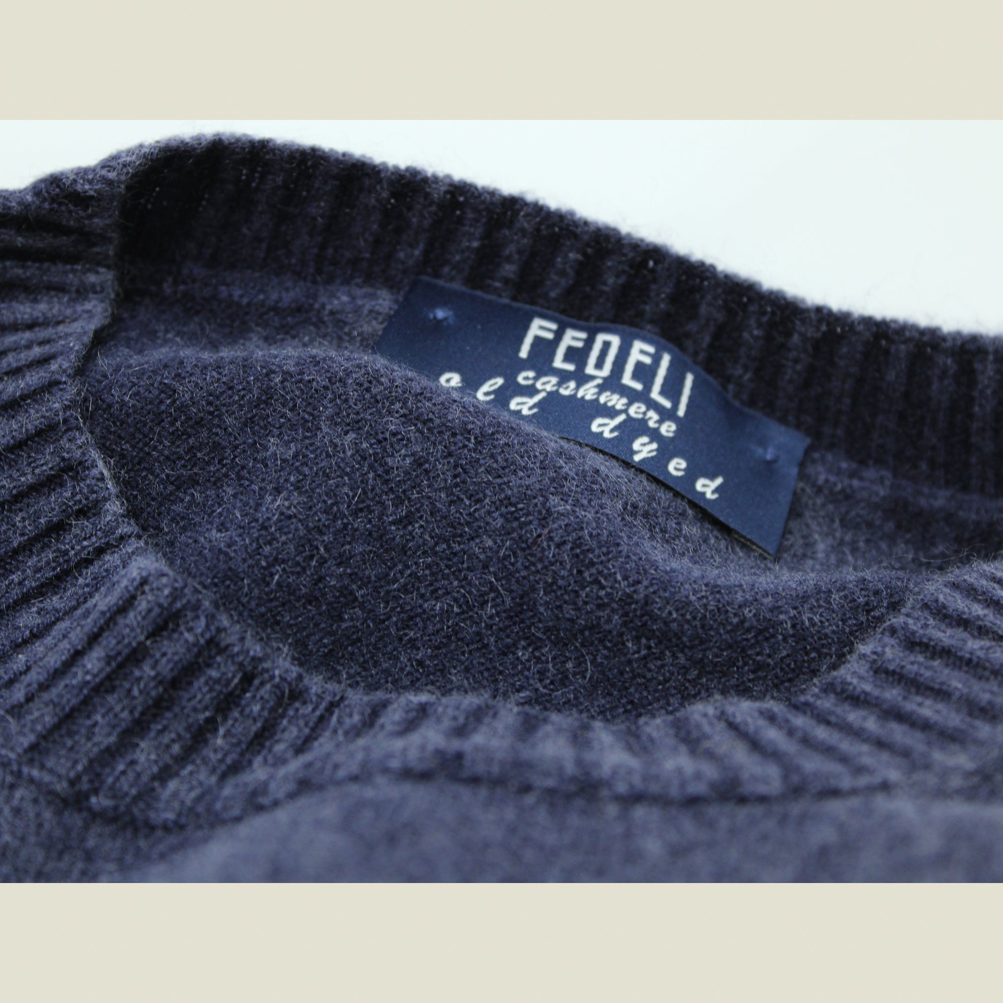 FEDELI Cashmere Crewneck Sweater