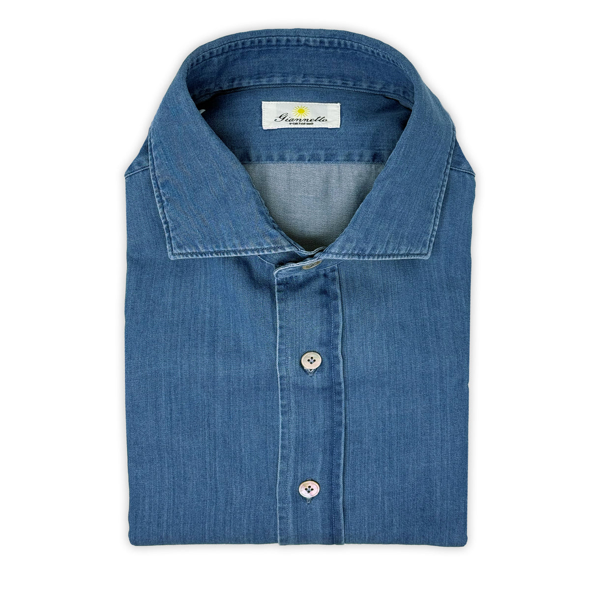 GIANNETTO PORTOFINO Denim Shirt