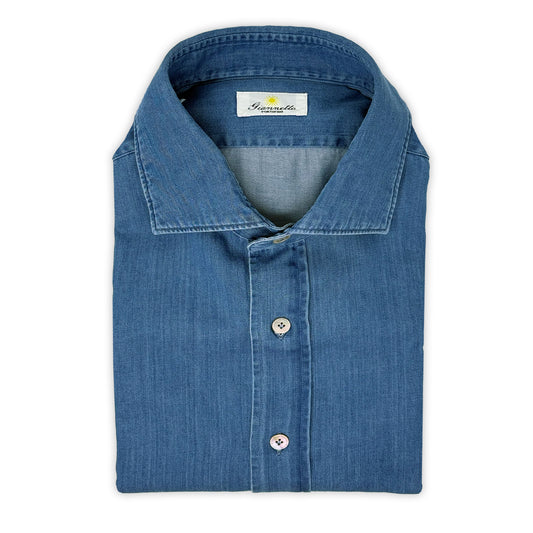 GIANNETTO PORTOFINO Denim Shirt