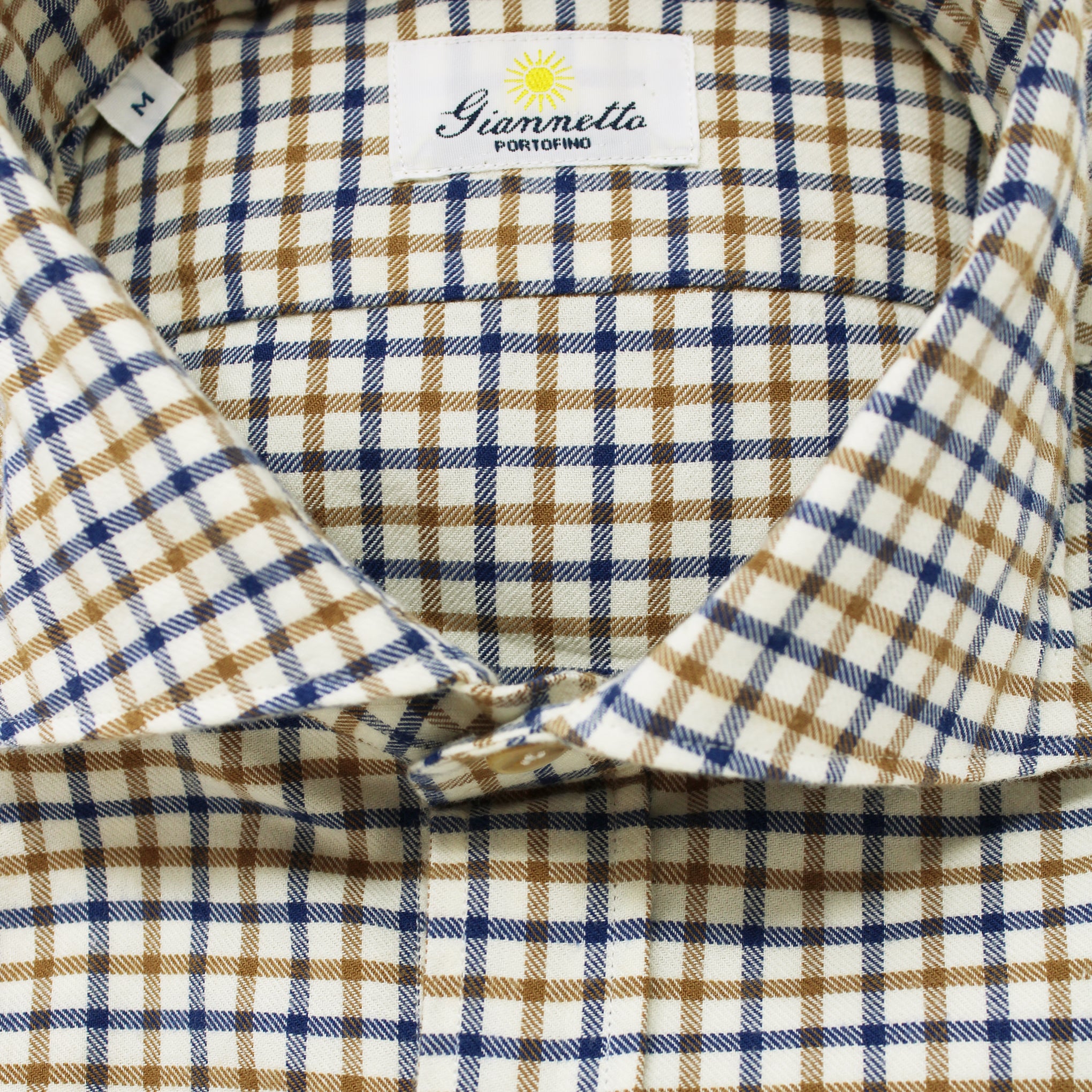 GIANNETTO PORTOFINO Tattersall Shirt