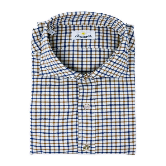 GIANNETTO PORTOFINO Tattersall Shirt