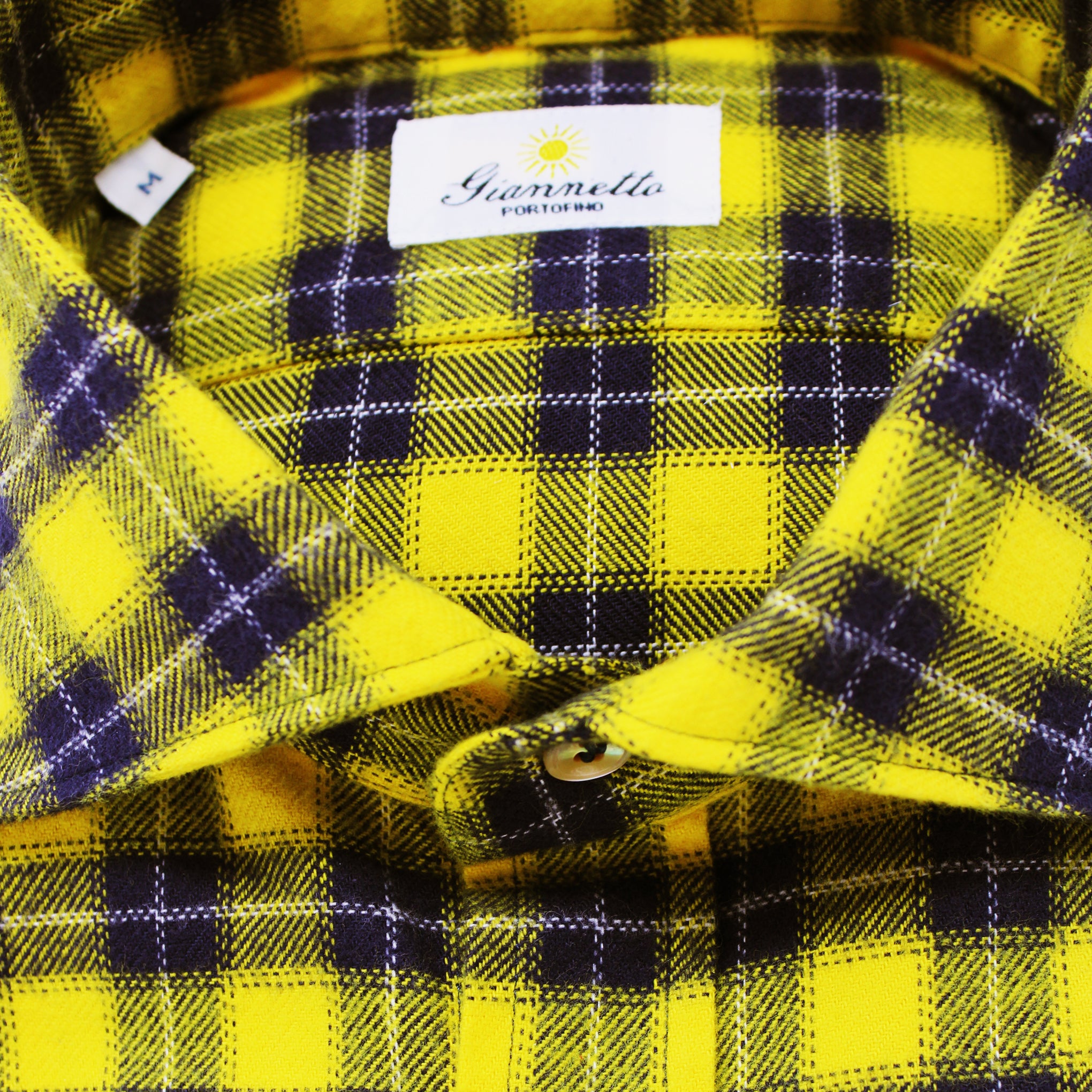 GIANNETTO PORTOFINO Checked Flannel Shirt