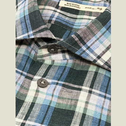 MAURIZIO BALDASSARI Linen Shirt