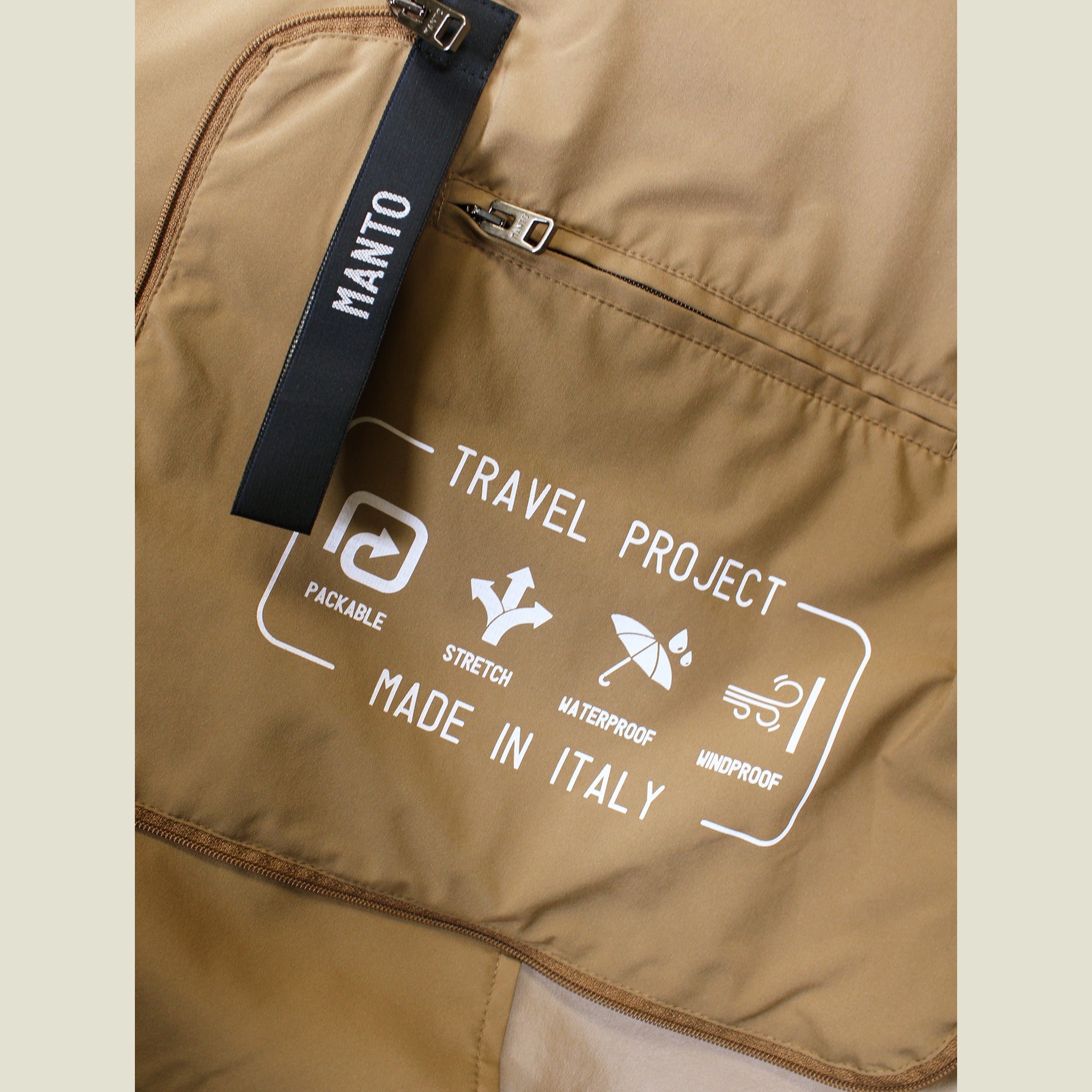 MANTO Packable Jacket
