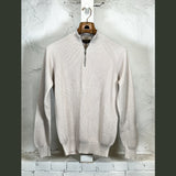 MOORER Quarter Zip Sweater