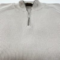 MOORER Quarter Zip Sweater