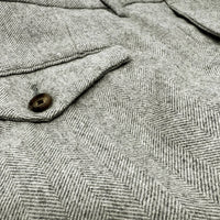 MYTHS Wool Herringbone Trouser