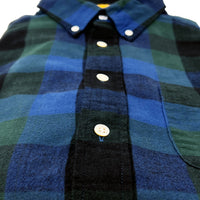 ORIGINAL MADRAS TRADING COMPANY Plaid Flannel Shirt
