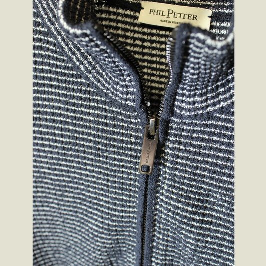PHIL PETTER Full Zip Sweater