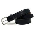 Load image into Gallery viewer, W. KLEINBERG Black Bison Cutdown Belt
