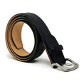 Load image into Gallery viewer, W. KLEINBERG Black Bison Cutdown Belt
