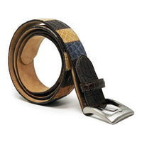 W. KLEINBERG Patchwork Gator Cutdown Belt
