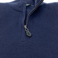 ALAN PAINE Quarter Zip Sweater