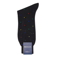 BRESCIANI Multi Color Dot Sock