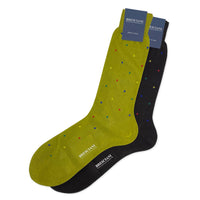 BRESCIANI Multi Color Dot Sock