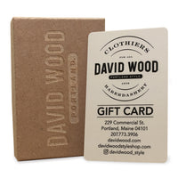 DAVID WOOD Gift Card