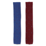 DW Silk Knit Dot Tie