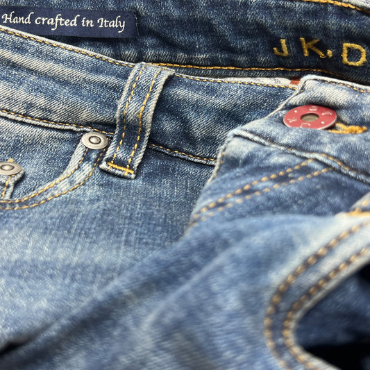 JK•DT Denim in Washed Blue