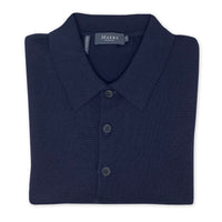MAERZ Long Sleeve Wool Polo