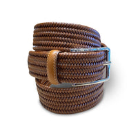 MARTIN DINGMAN Woven Leather Belt