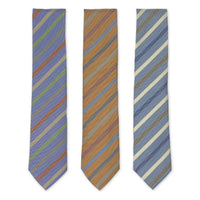 ROBERT JENSEN Multi-Color Stripe Tie