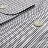 SYSTEM 75 Brown Stripe Shirt